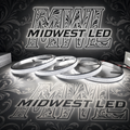 5 Row Pure White Wheel Lights