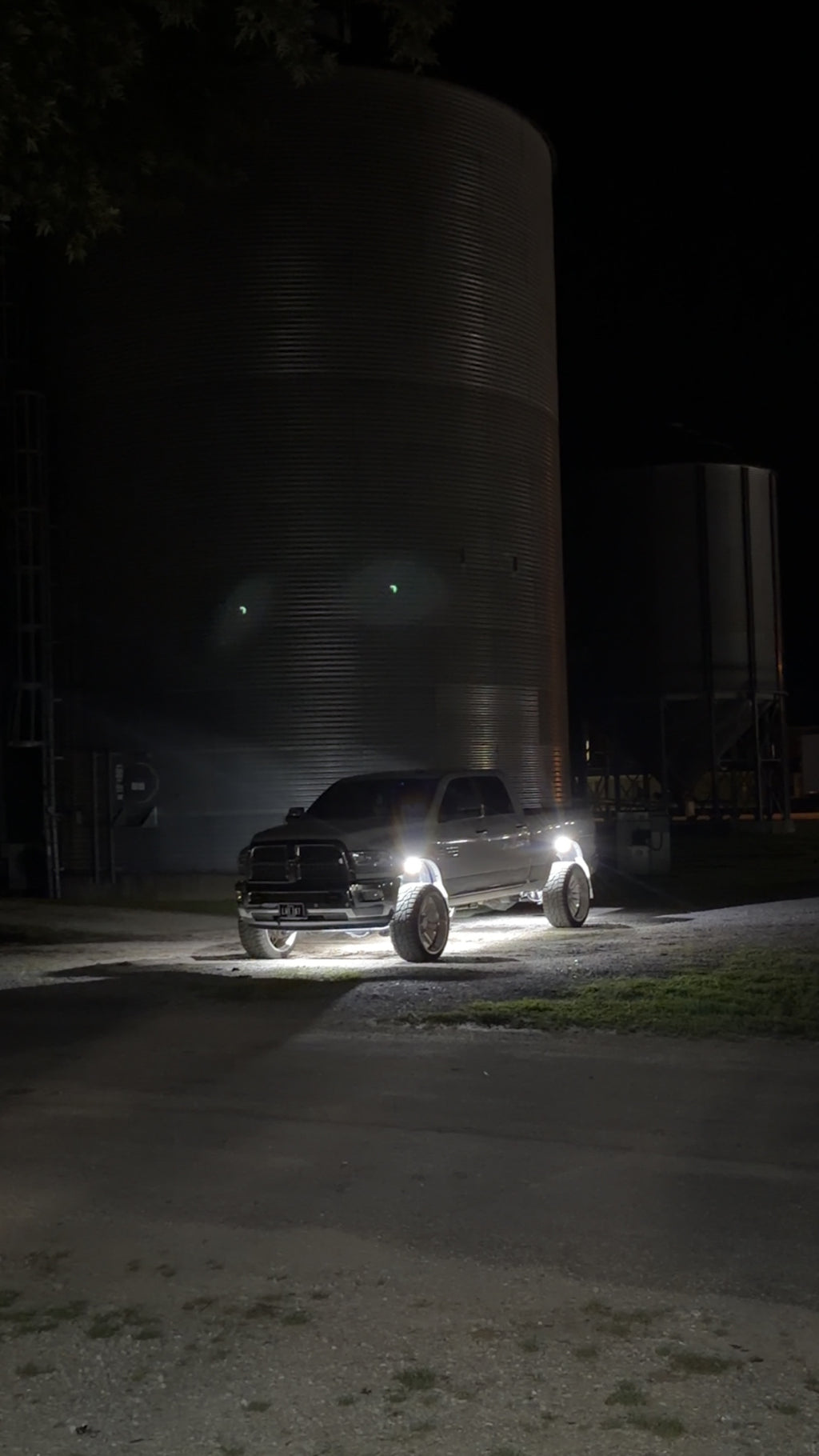 96 LED Rock Light - White / Amber Strobe P&P