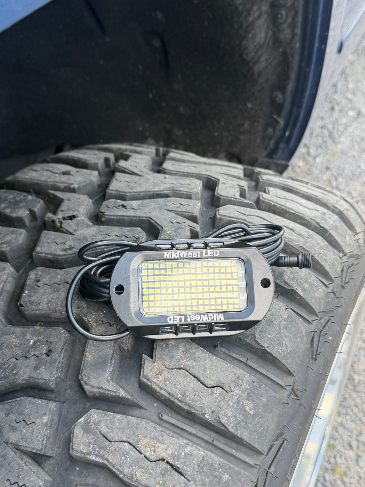 144 LED Rock Light - White P&P